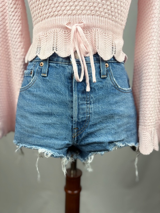 Levi's Pants - Levi’s 501 High Rise Denim Cutoff Shorts Vintage Wash Button Fly